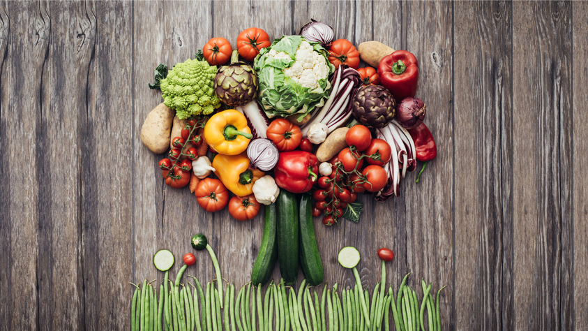 Zdrave stravovanie zelenina a ovocie